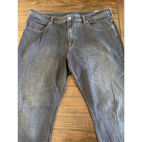 Jack by BB Dakota Other - Jack Slim Straight Stretch Jeans Mens 42x32 Dark Wash Denim Pants